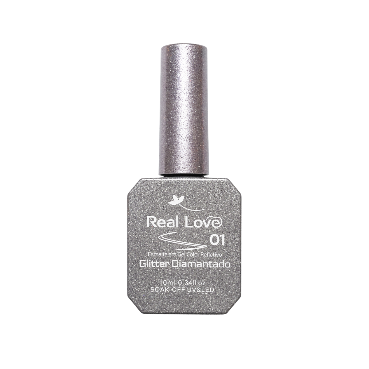 Esmalte em Gel Refletivo Real Love Coleção LT-39 Cor: 01