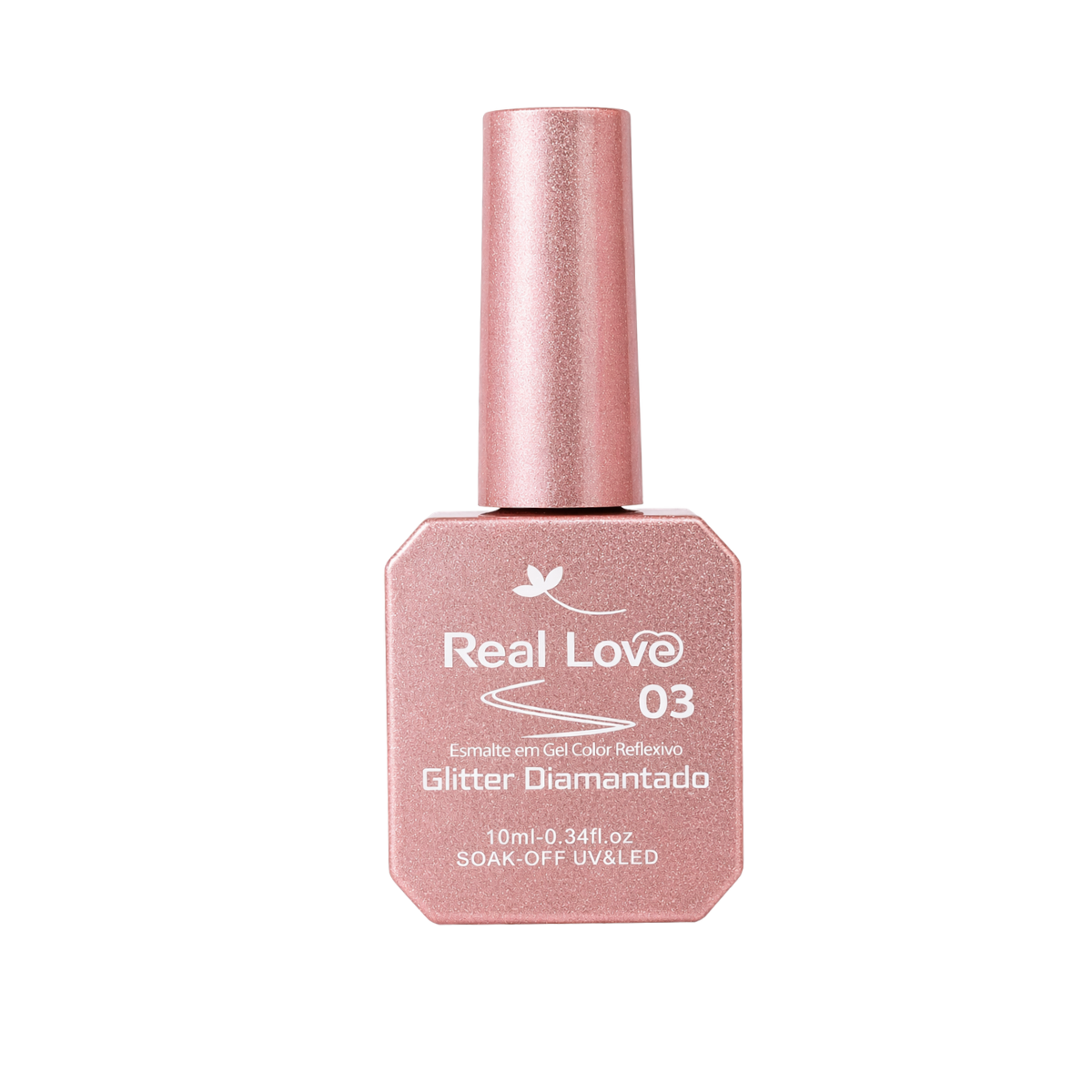 Esmalte em Gel Refletivo Real Love Coleção LT-39 Cor: 03