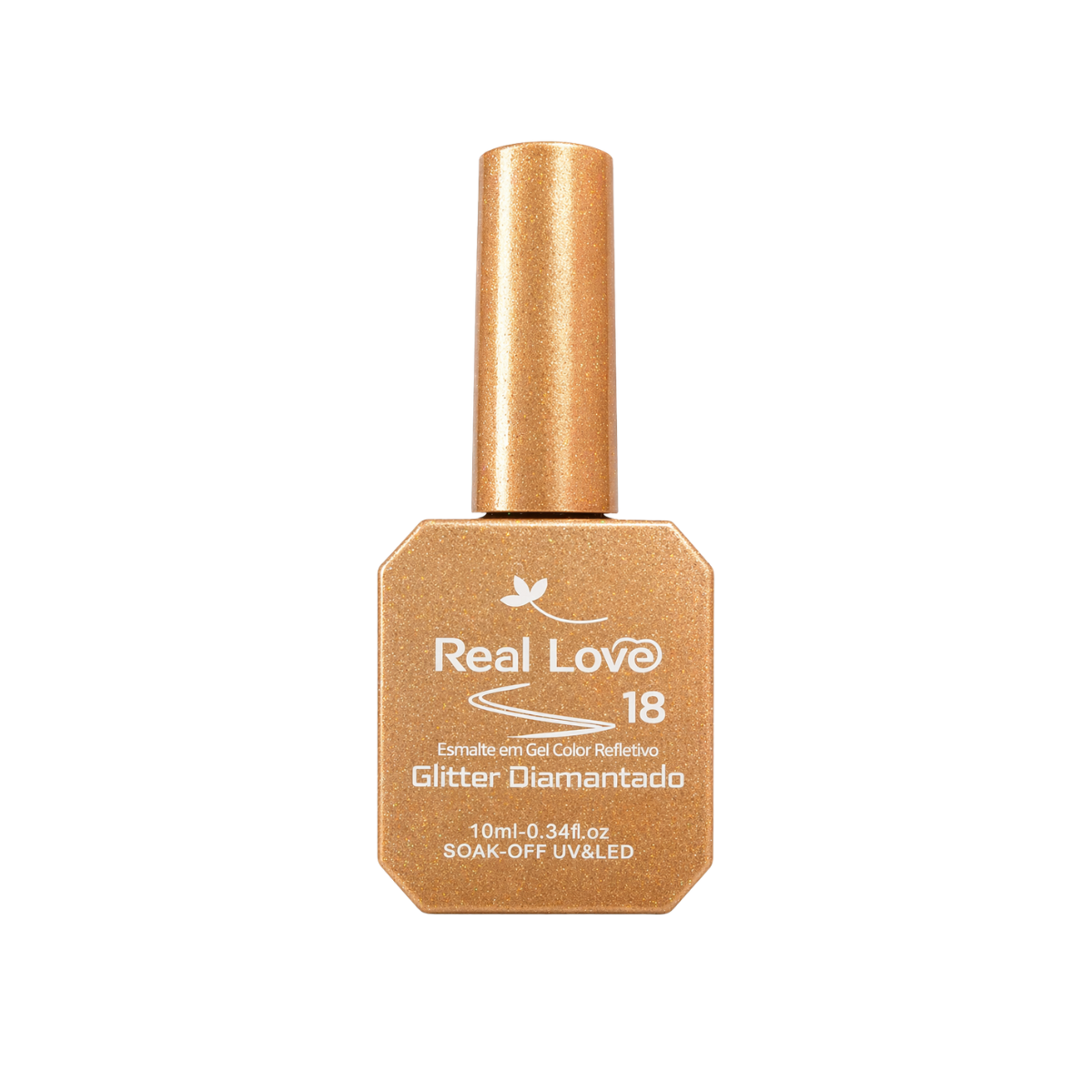 Esmalte em Gel Refletivo Real Love Coleção LT-39 Cor: 18