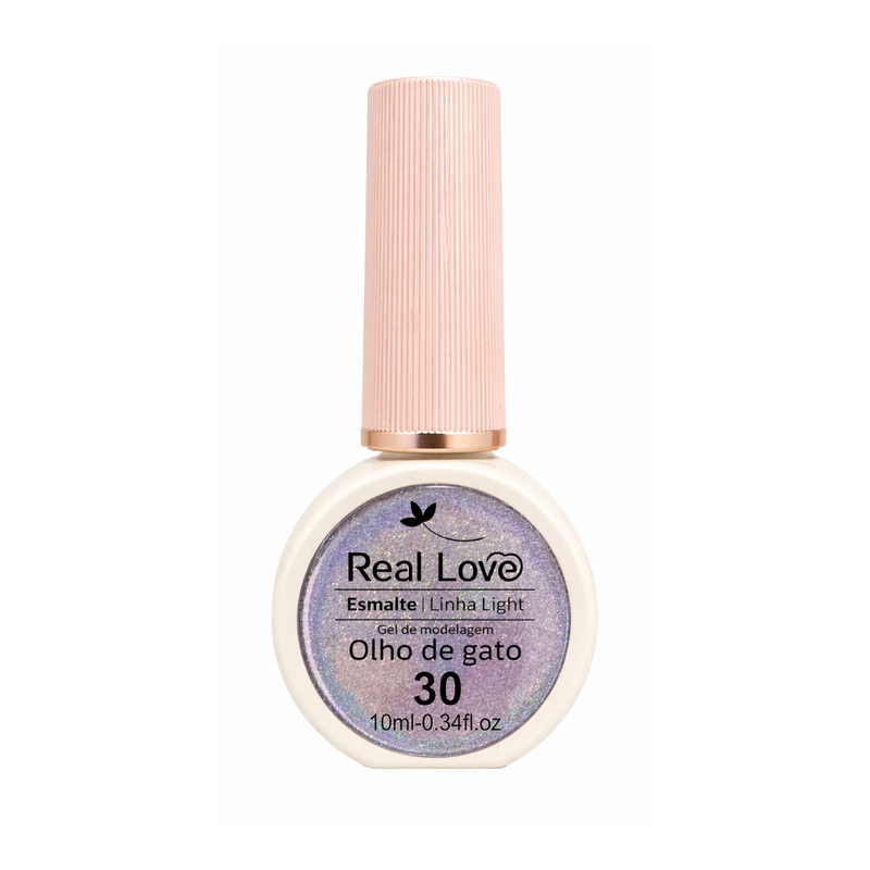 Esmalte Olho De Gato Real Love LT-41 Cor 30 Glitter 10ml