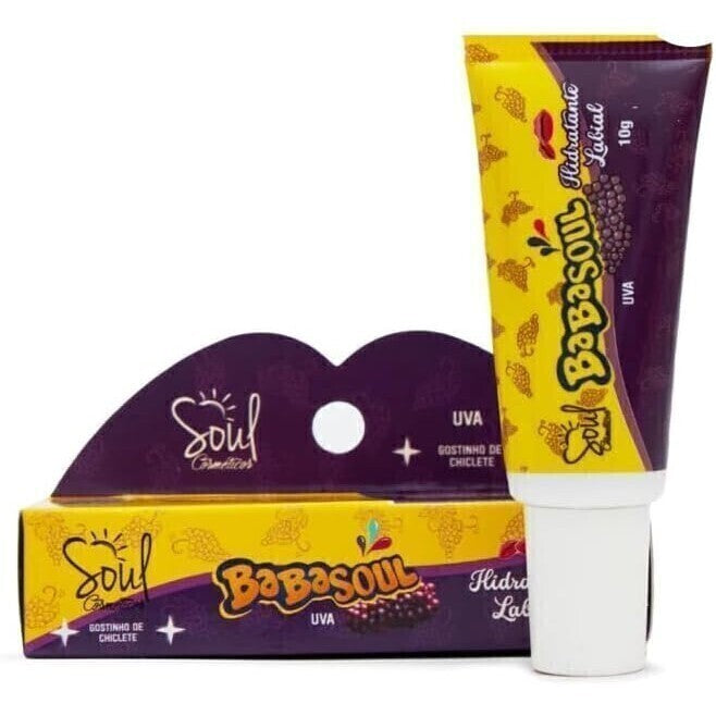 Babasoul, Hidratante Labial Gostinho De Chiclete Uva Babasoul