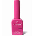 Esmalte em gel rosa para unhas, embalagem 10ml, acabamento brilho, ideal manicure.