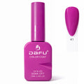 Esmalte em gel roxo para unhas UV LED, frasco 10ml, amostra de cor número 41.