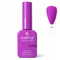 Esmalte em gel violeta Dafu, embalagem de 10ml, acabamento brilhante, cor 44, para unhas UV LED.