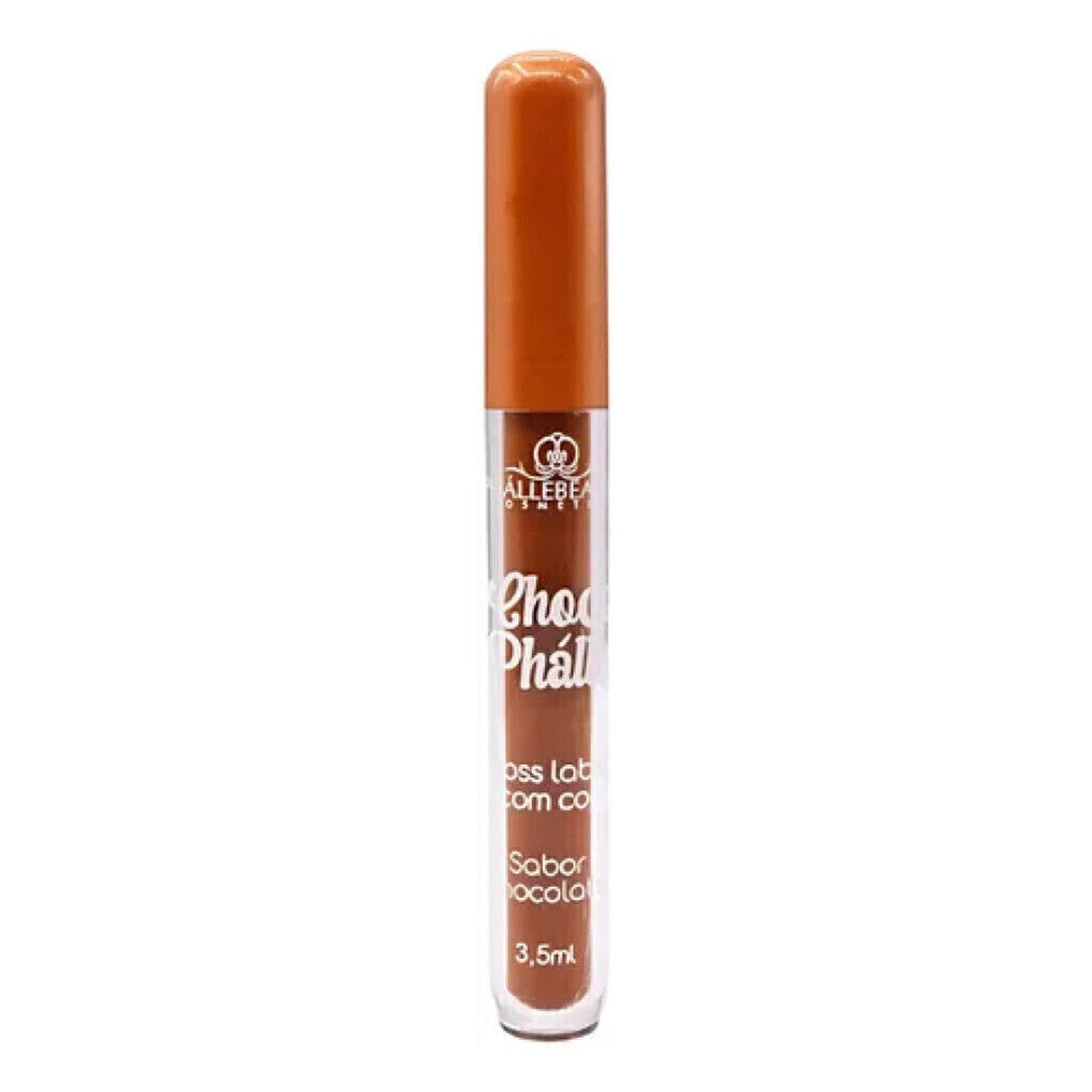Gloss Labial De Chocolate Brilhante Hidratação Phallebeaut