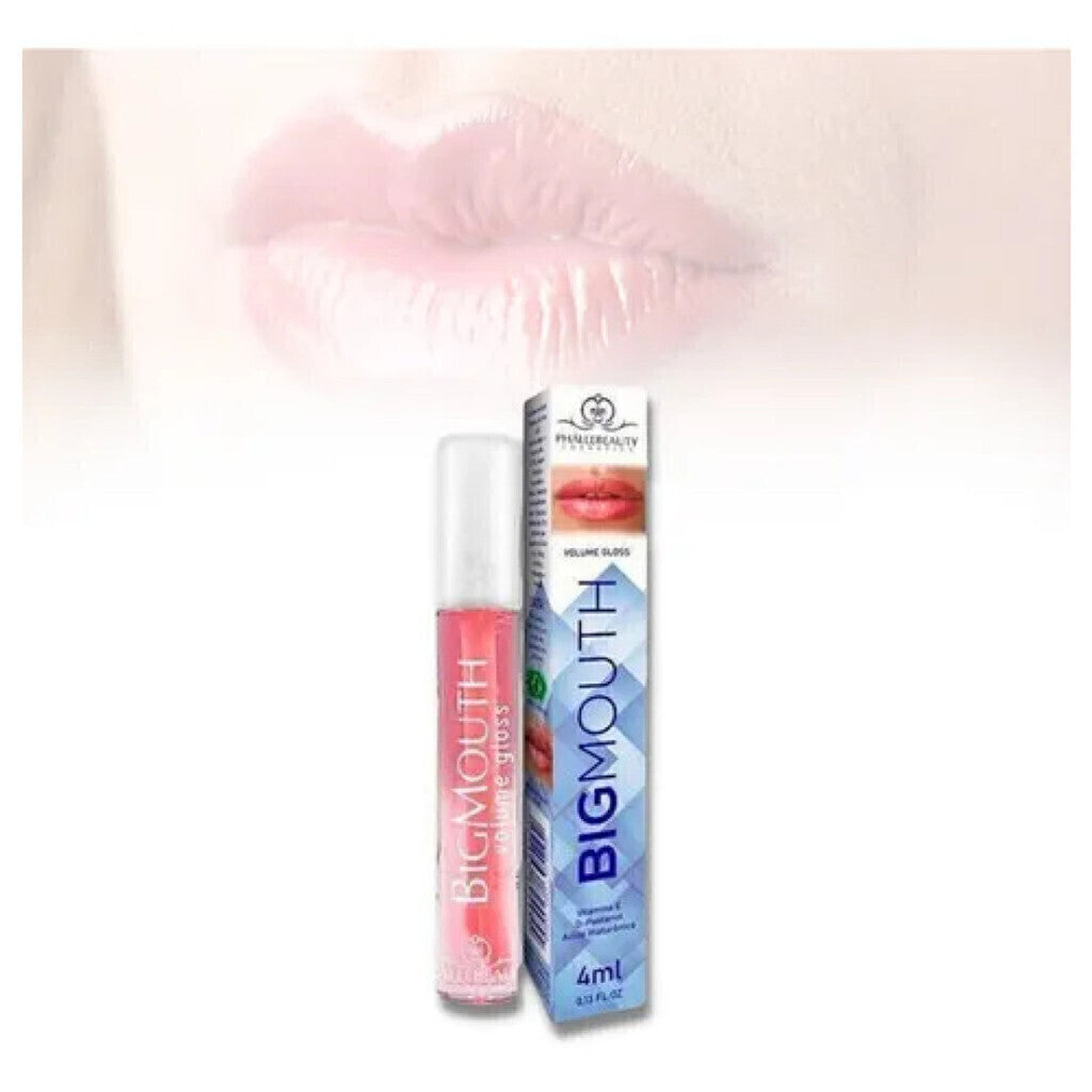Gloss Labial Phállebeauty Big Mouth Rosa Incolor Hidratante