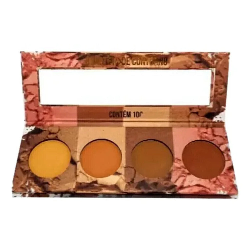 Paleta De Contorno Ludurana Quarteto 4 Cores