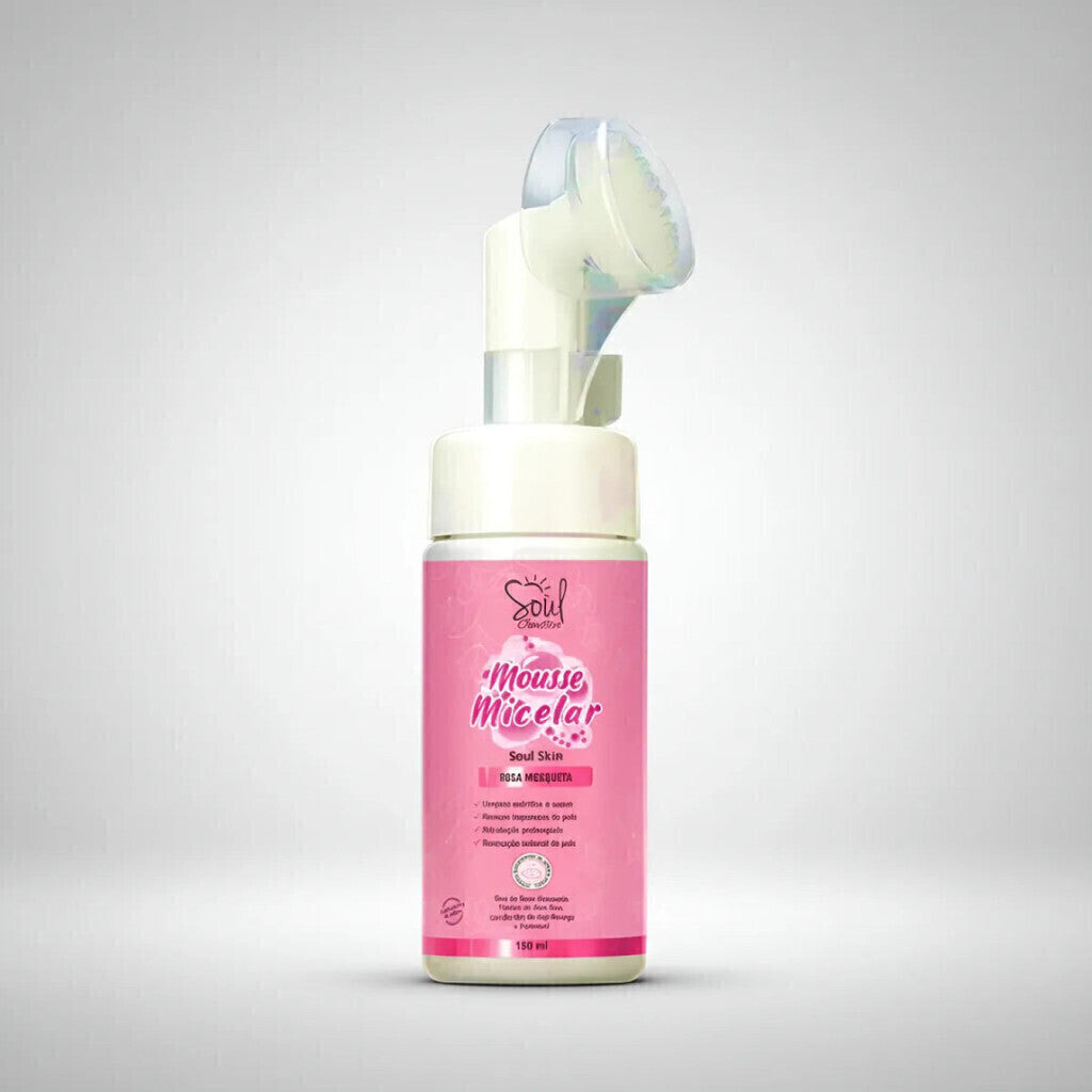 Mousse Micelar Oleosidade Espuma De Limpeza Facial 150Ml