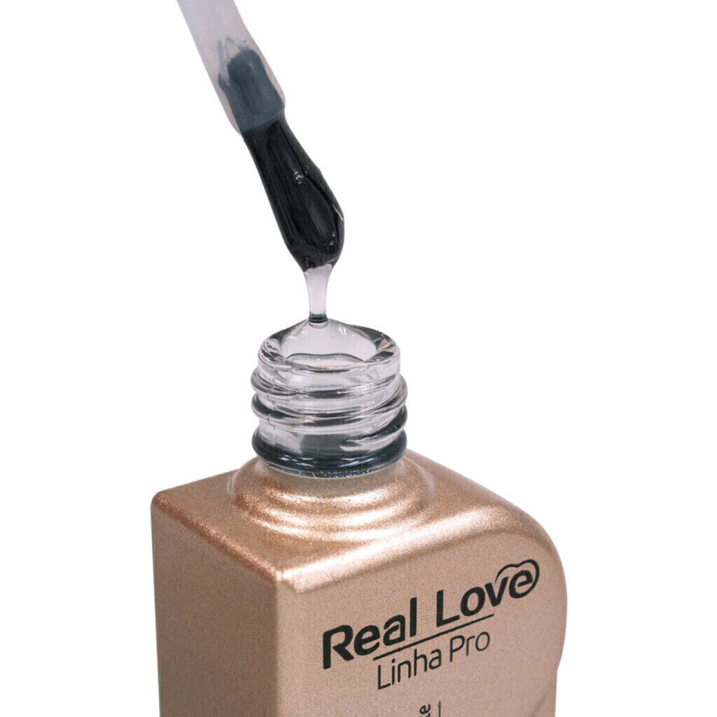 Top Coat Diamante Para Unhas Linha Pro 10 Ml - Real Love