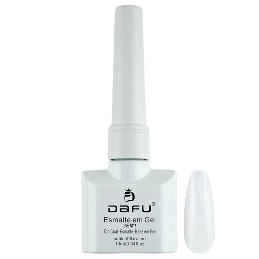 Esmalte Em Gel 3 Em 1 Cor:01 - 10Ml Dafu