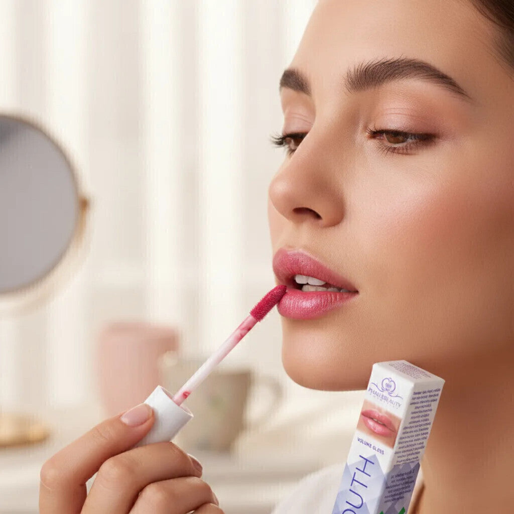 Lip Gloss Aumenta Volume Phállebeauty Pink Glow 4Ml