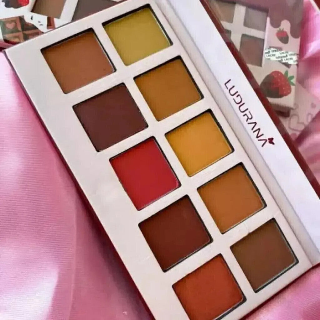 Paleta De Sombras Choco Cream Ludurana