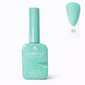 Esmalte gel verde claro DAFU para unhas, frasco de 10ml, acabamento brilhante