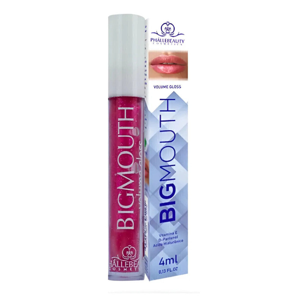 Lip Gloss Aumenta Volume Phállebeauty Pink Glow 4Ml