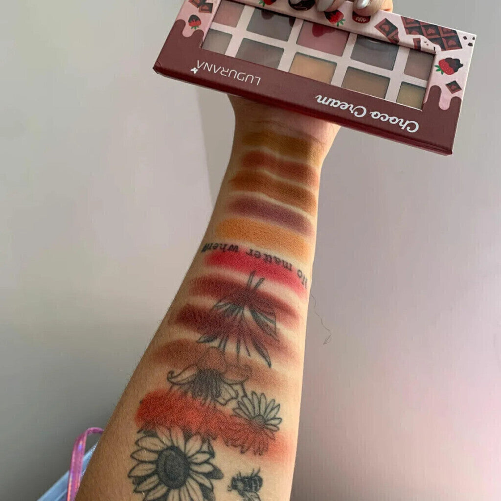 Paleta De Sombras Choco Cream Ludurana