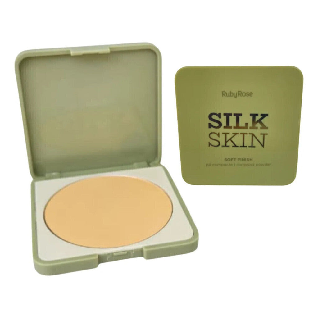 Pó Compacto Da Ruby Rose Efeito Natural E Matte Sun Sunshine