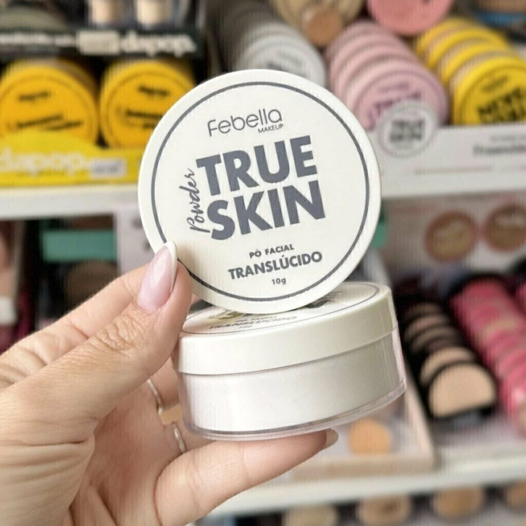 Pó Translucido Solto Facial Finalizador Febella