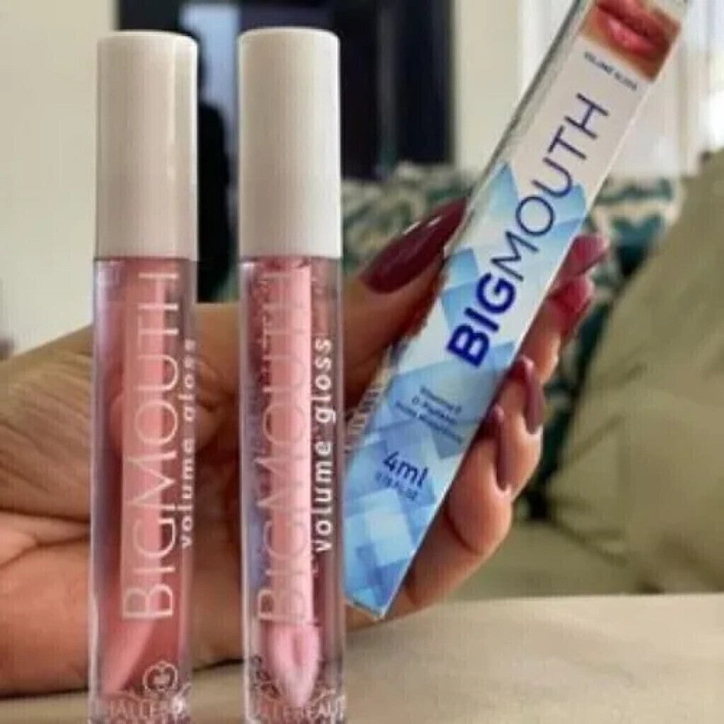 Gloss Labial Phállebeauty Big Mouth Rosa Incolor Hidratante
