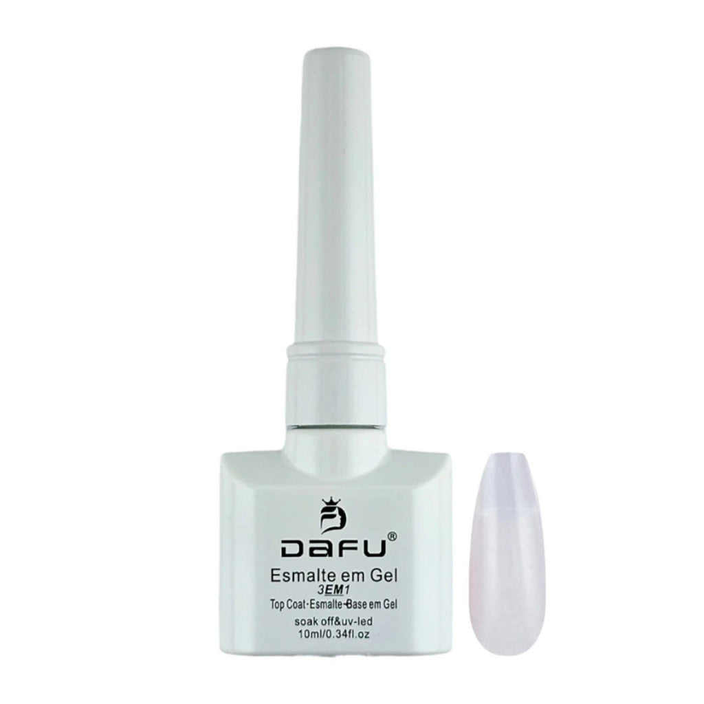 Esmalte Em Gel 3 Em 1 Cor 02 - 10Ml Dafu