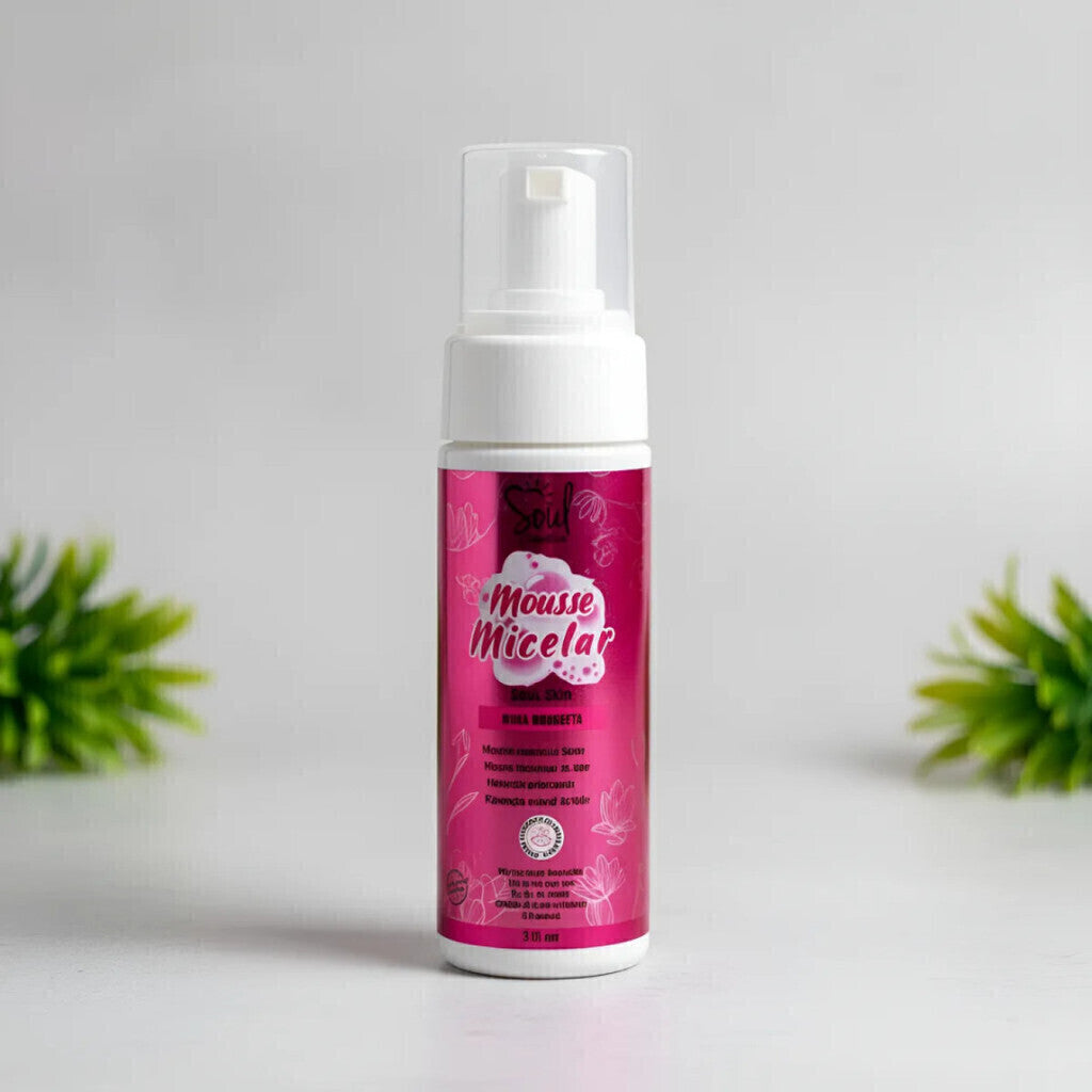 Mousse Micelar Oleosidade Espuma De Limpeza Facial 150Ml