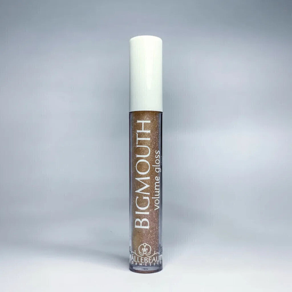 Gloss Aumenta Volume Labial Hidratante Big Mouth Gold 4Ml