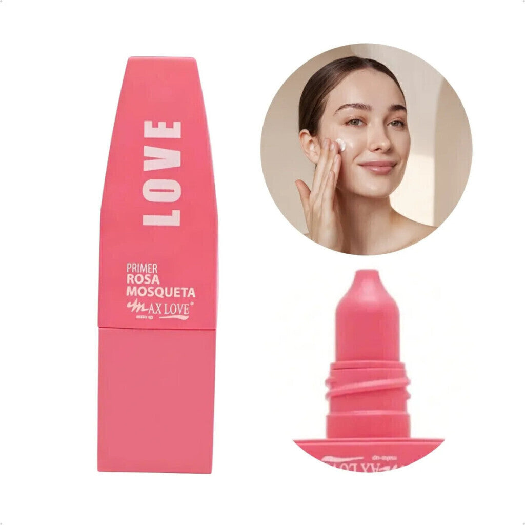 Sérum Primer Facial Max Love Rosa Mosqueta Nutre E Hidrata