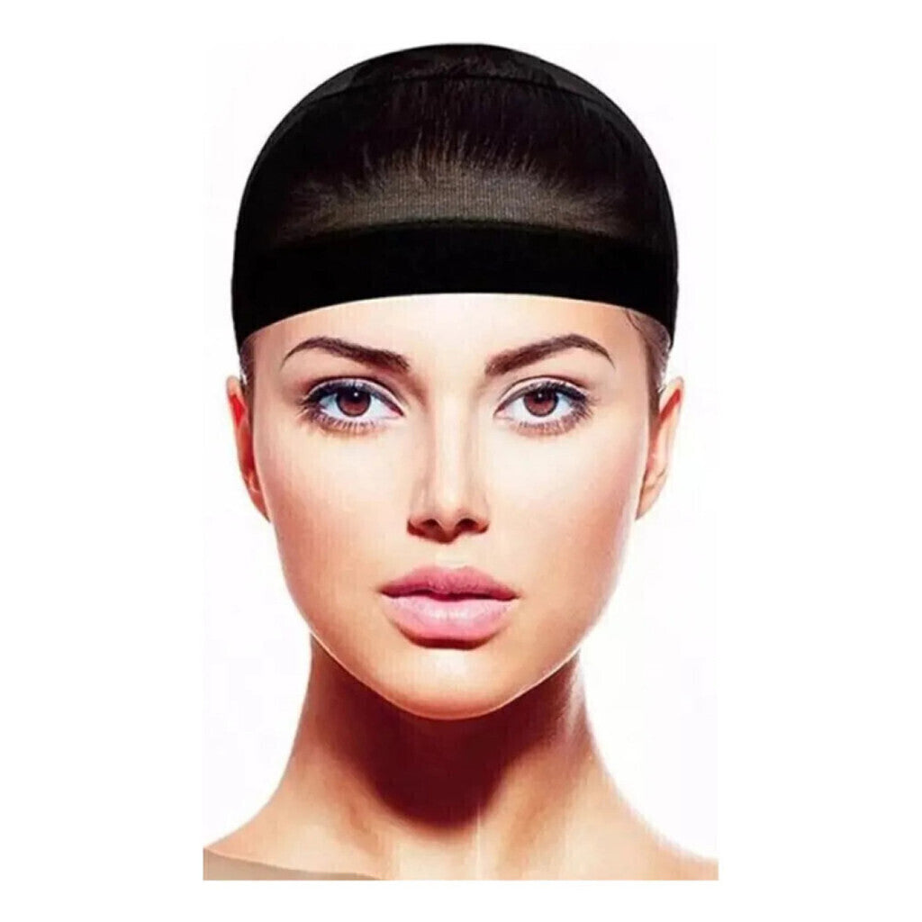 2 Touca Nero Cabelo Com Barra Dormir Alisa Cabelo Trança Wi