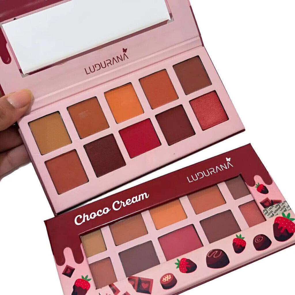 Paleta De Sombras Choco Cream Ludurana