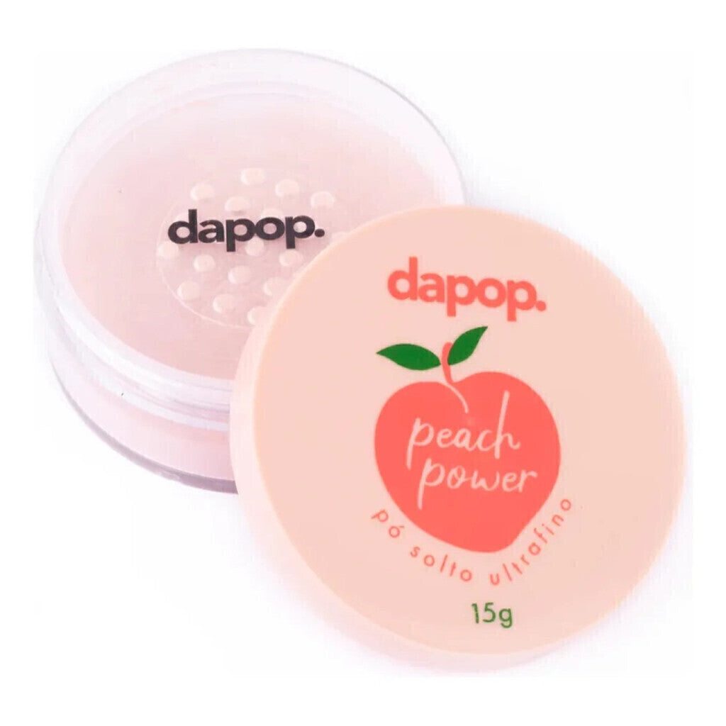 Pó Facial Solto Finalizador Cor Pêssego Dapop