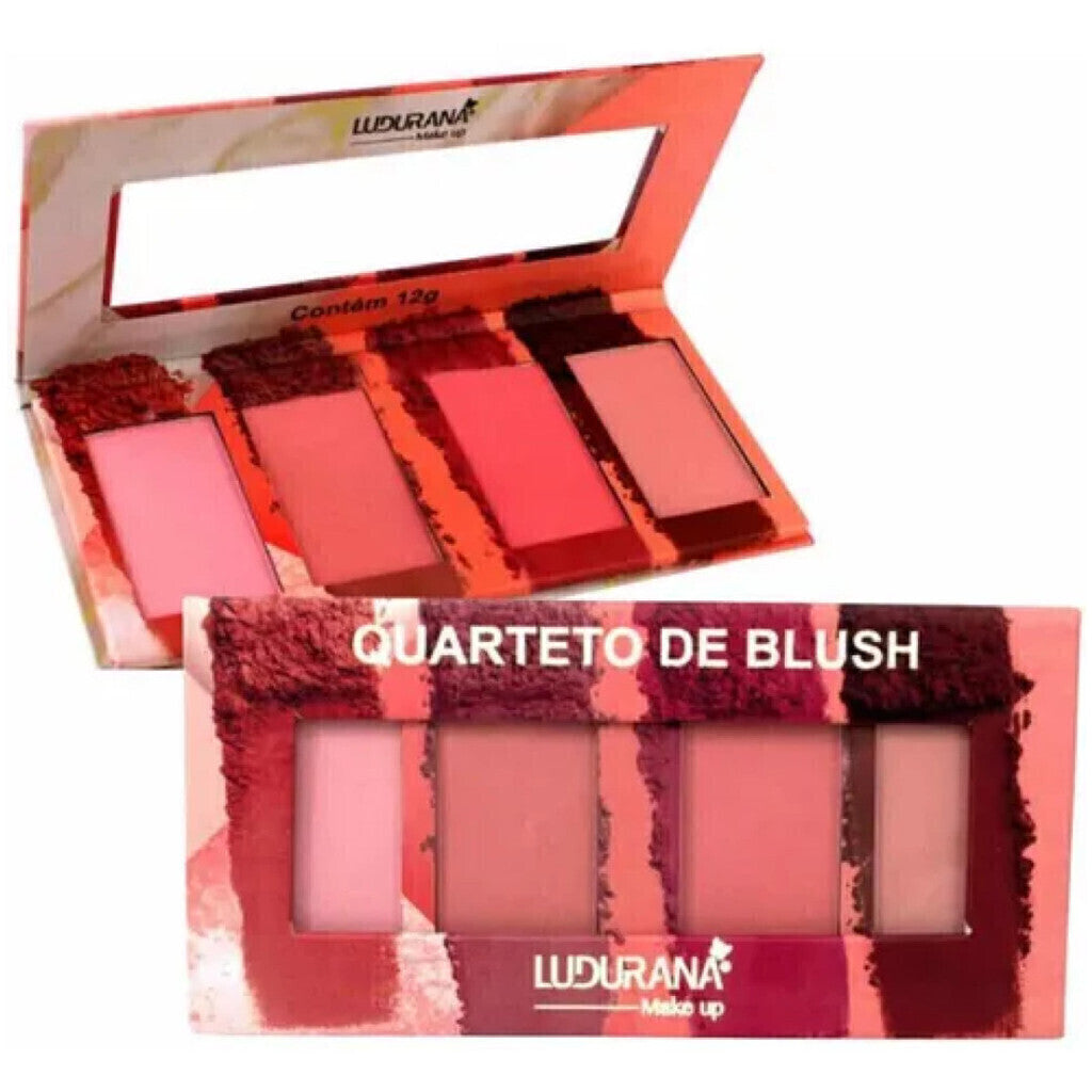 Quarteto De Blush- Tons Rosados - Ludurana