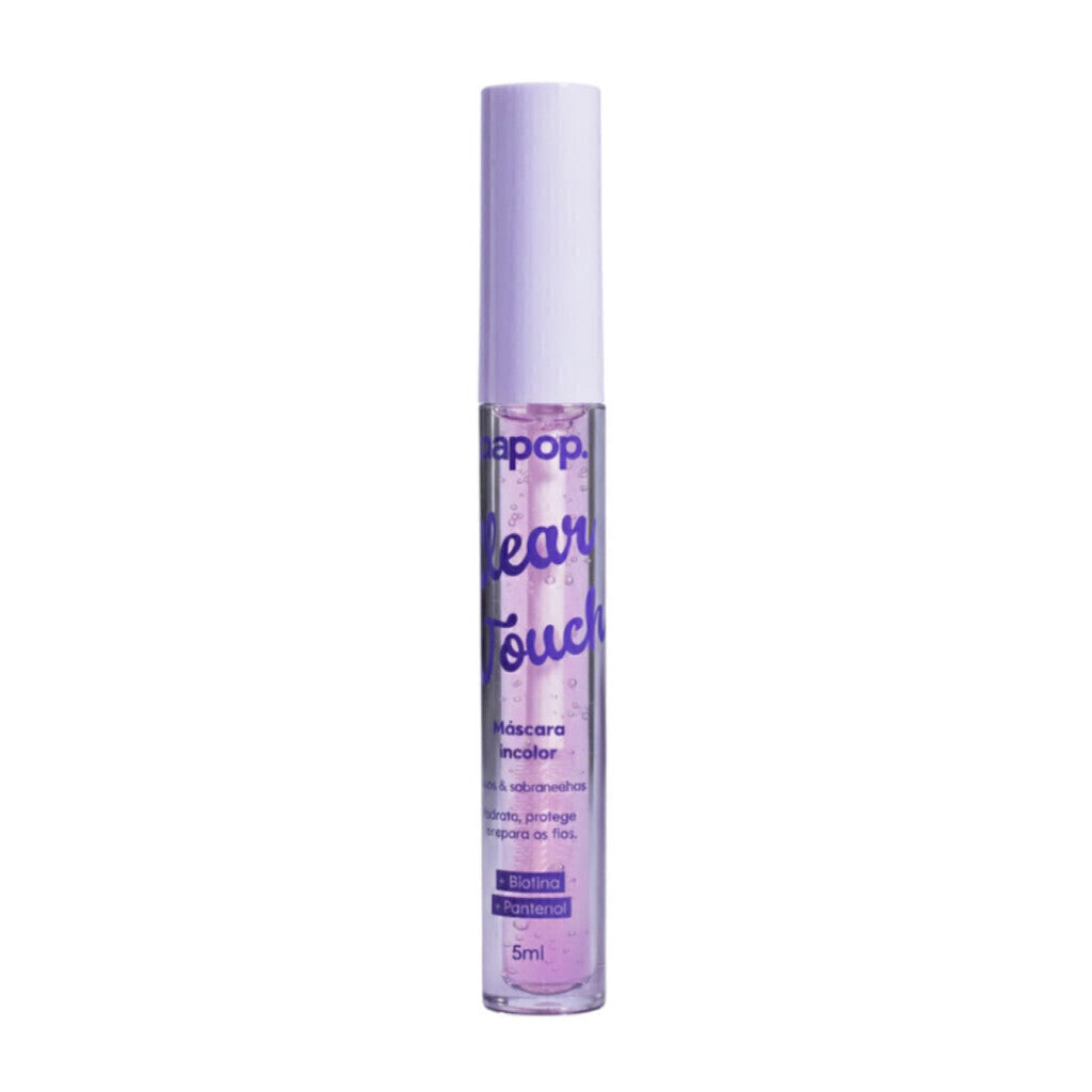 Máscara Cílios Incolor Clear Touch Cilios Sobrancelha Dapo