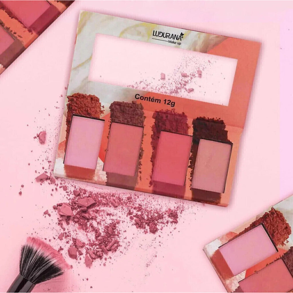 Quarteto De Blush- Tons Rosados - Ludurana